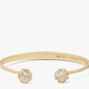 Something Sparkly Spade Hinge Cuff